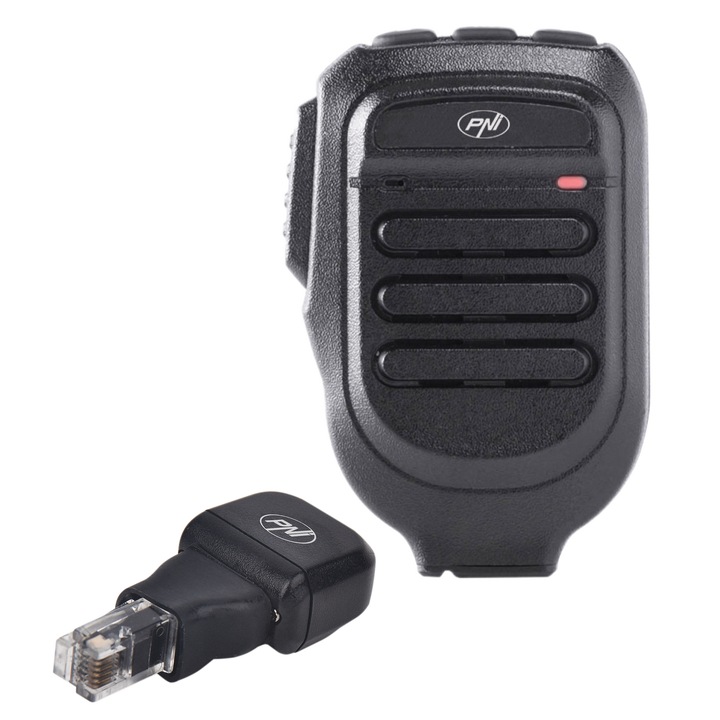 Mikrofon és kulcs Bluetooth PNI Mike 65-tel, kétcsatornás, kompatibilis a PNI HP 6500, PNI HP 7120