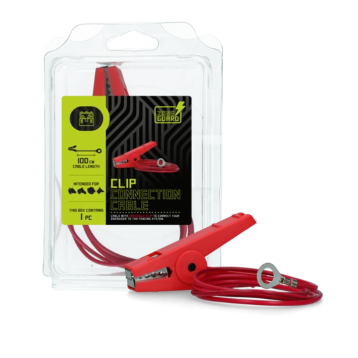 ZoneGuard Villanypásztor csatlakozó kábel 100 cm állattartás