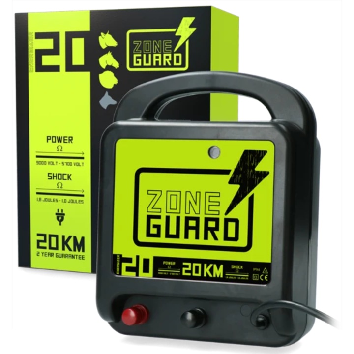 Energizer 20 km elektromos jeladó villanypásztorhoz istállótartás