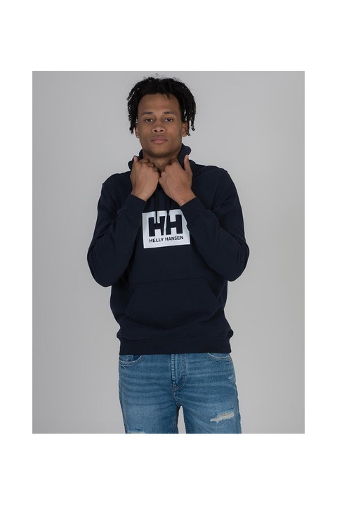 Férfi Helly Hansen hoodie HH BOX HOODIE kék M
