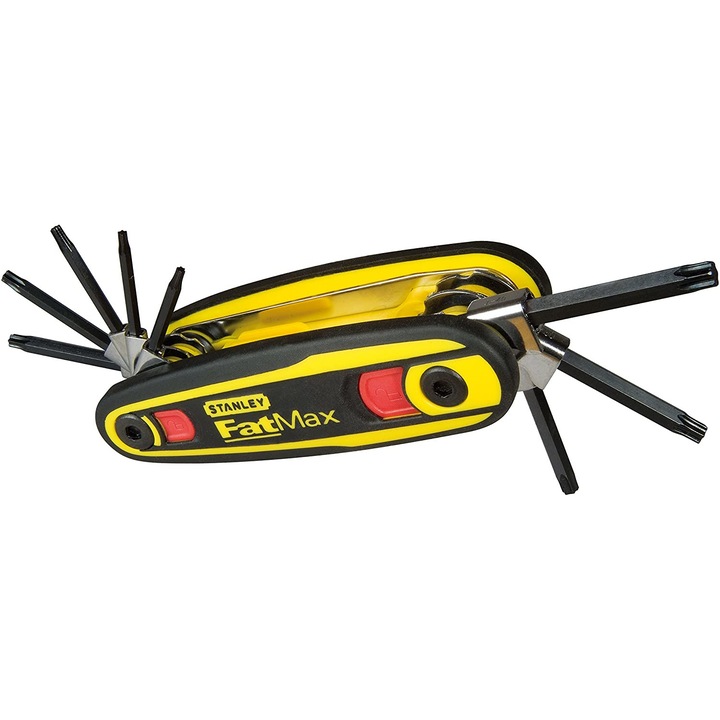 Set de chei torx Stanley FatMax 0-97-553, marimi incluse 9, 10, 15, 20, 25, 27, 30, 40