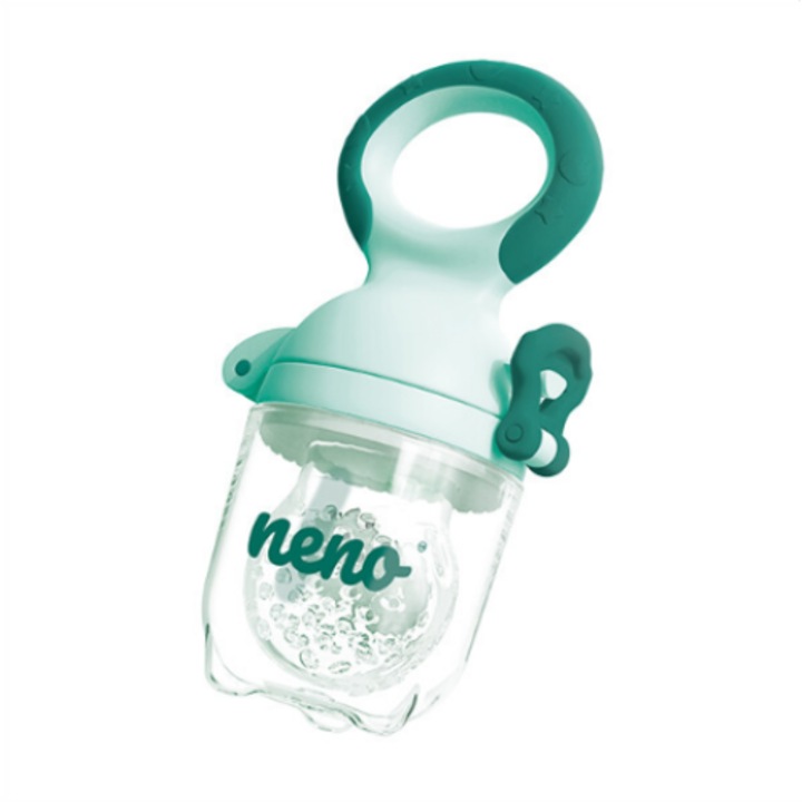Dispozitiv pentru hranirea bebelusilor, verde, Neno