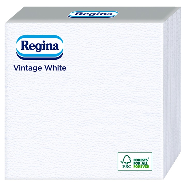 Regina Vintage White 1 rétegű szalvéta, 45 db