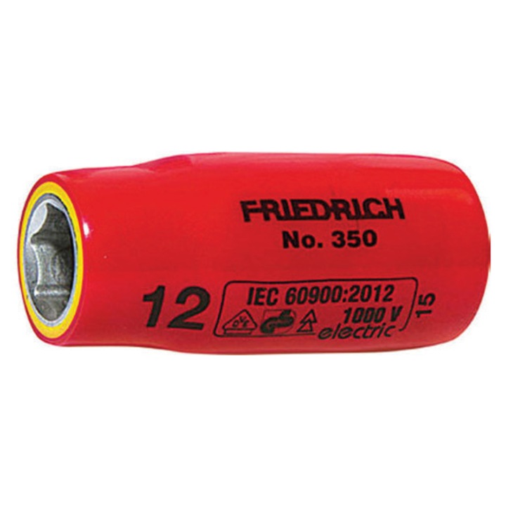Cap tubular izolat 1/2 1000 V 12 mm 350129