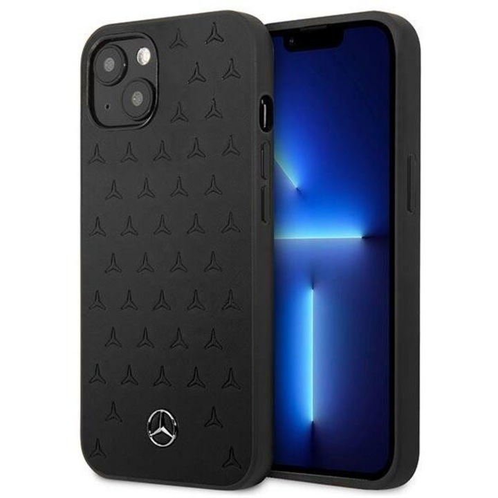 Калъф Mercedes MagSafe MEHCP13SPSQBK, за iPhone 13 mini 5.4", черен