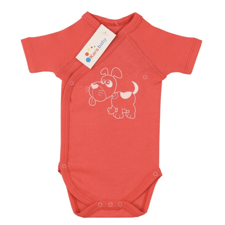 Body bebelusi, petrecut, maneca scurta Kara baby, frez