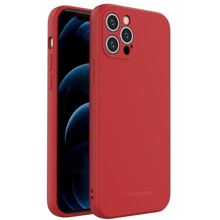Калъф Wozinsky Color Case, за iPhone 13 Mini, червен