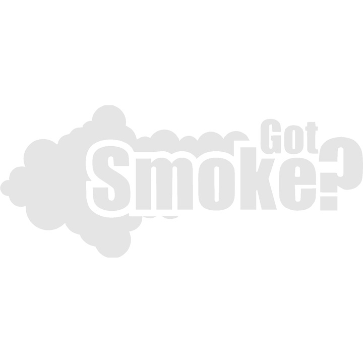 Autómatrica "Got smoke", 17x7 cm, fehér