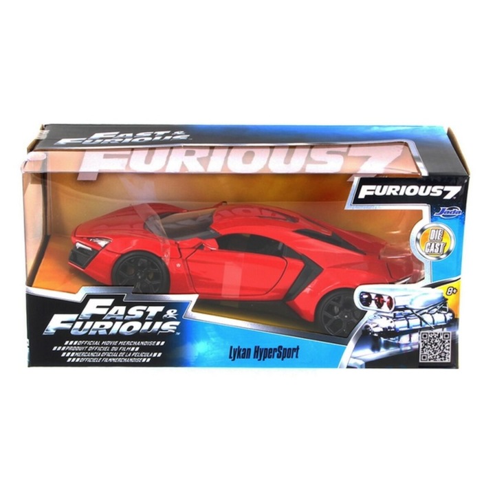 Lykan Hypersport Fast & Furious 7 modell autó 1:24