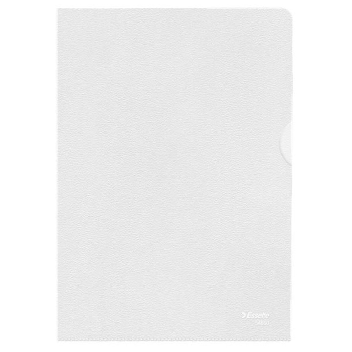 Dosar Esselte Genotherm, L, A5, 115 microni, suprafata portocalie, Standard