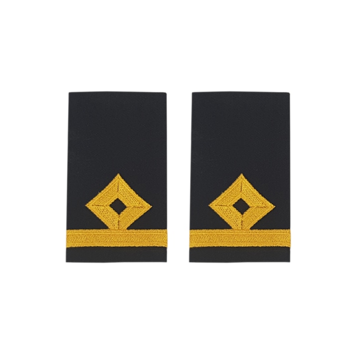 Set epoleti / grade brodate Marina Comerciala, 3rd officer epaulettes