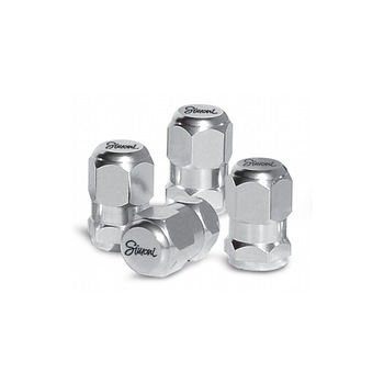 Capace valva, universale, marca Simoni Racing, model Chrome hexagonal Capace valva, universale, marca Simoni Racing, model Chrome hexagonal