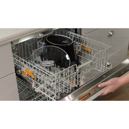 Slow cooker Crock-Pot CSC028X-DIM Stainless Steel, 3.5L, 210 W, Functie Pastrare la cald, Vas ceramica detasabil, 3 ustensile de gatit