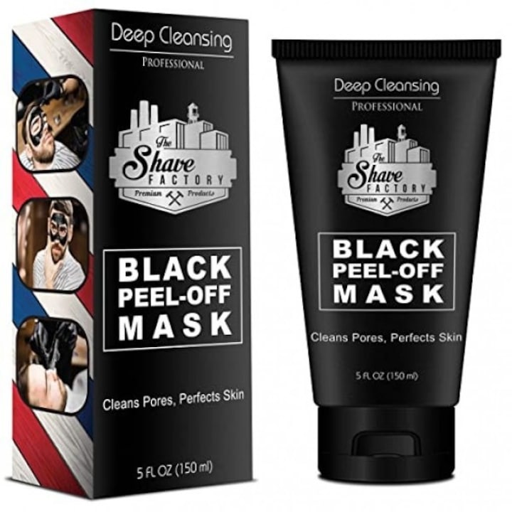 Черна ексфолираща маска, Shave Factory Peel-Off - 150мл