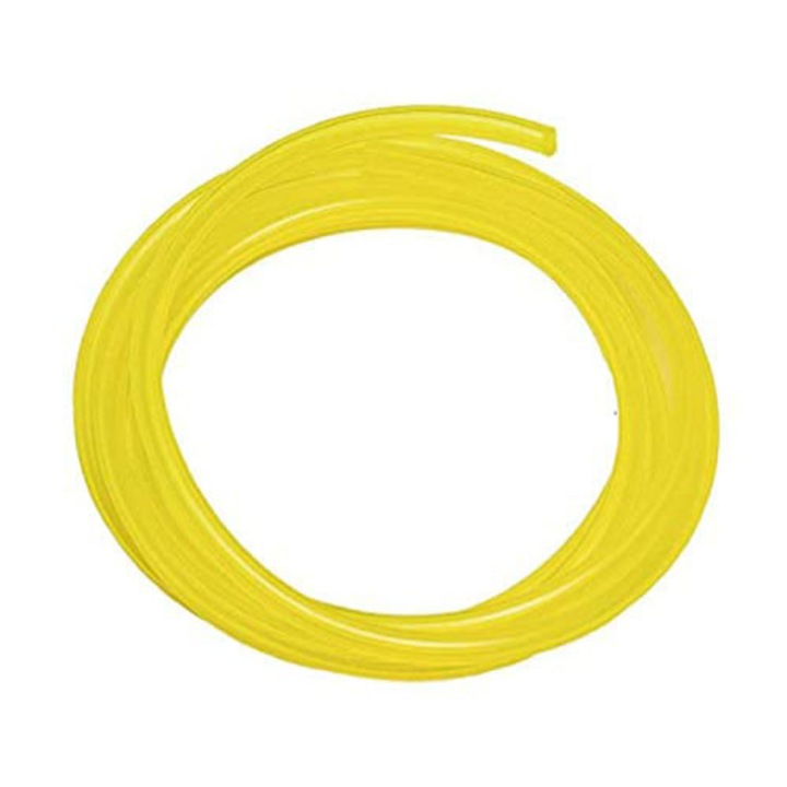 Conducta silicon galben pentru carburant motocoasa, Terra Motors, 3mm x 5mm - 1 metru