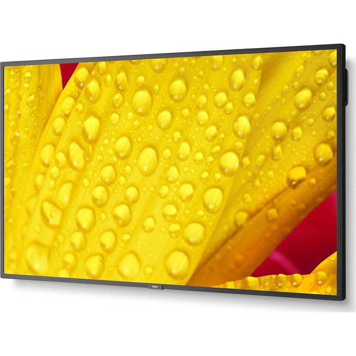 Monitor NEC ME651, 3840 × 2160 UHD 4K, 16:9, 65", 60 Hz, 6 ms, DisplayPort x1, HDMI x2, RJ-45 x1, G osztály