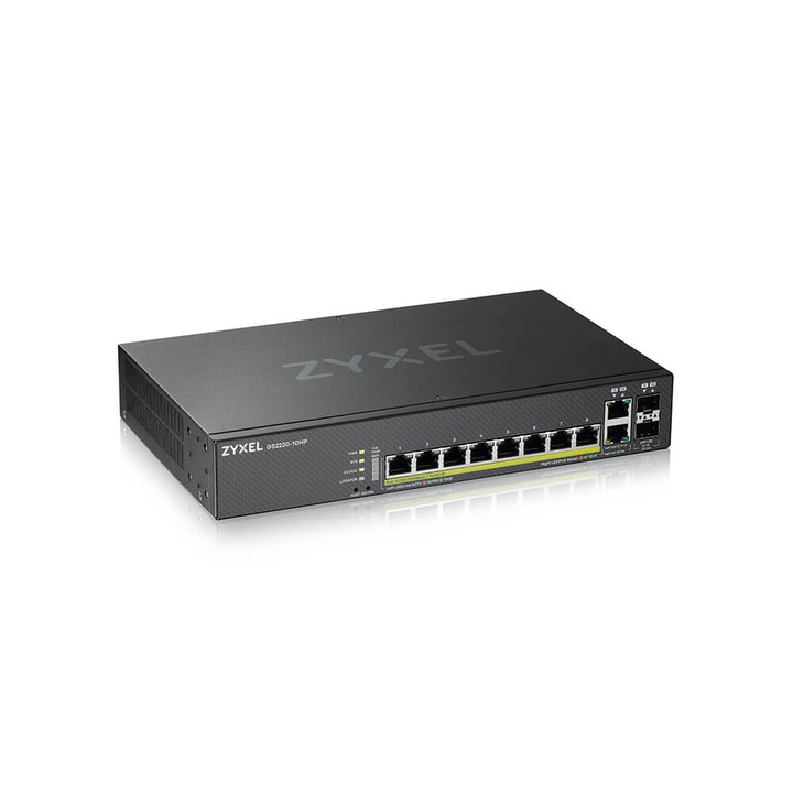 Kapcsoló ZYXEL GS2220-10 LE, 10 port, 10/100/1000 Mbps