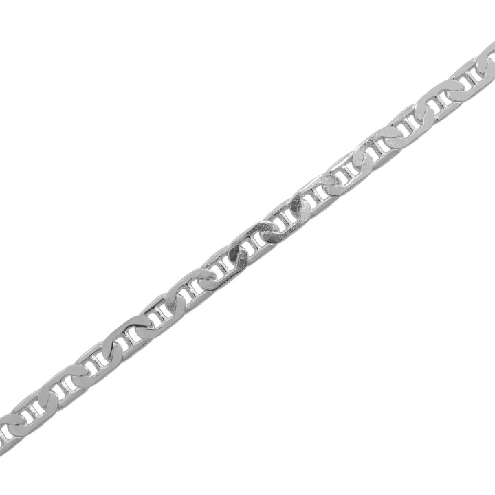 Ezüst férfi karlánc gucci 21 cm