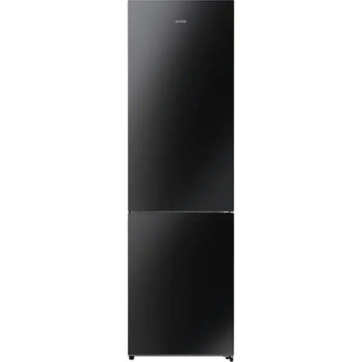 Комбиниран хладилник GORENJE NRK620EABG4, No Frost Plus, 336 l, H 200 cm, Class E, Черен
