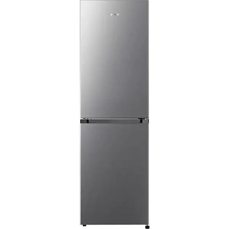 Combina frigorifica GORENJE NRK418ECS4, No Frost Plus, 256 l, H 182.4 cm, Clasa E, Argintiu