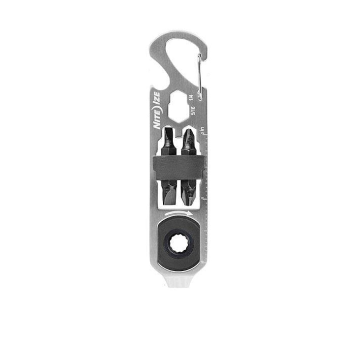 Multi Unealta Nite Ize DoohicKey Ratchet Key Tool Otel Inoxidabil
