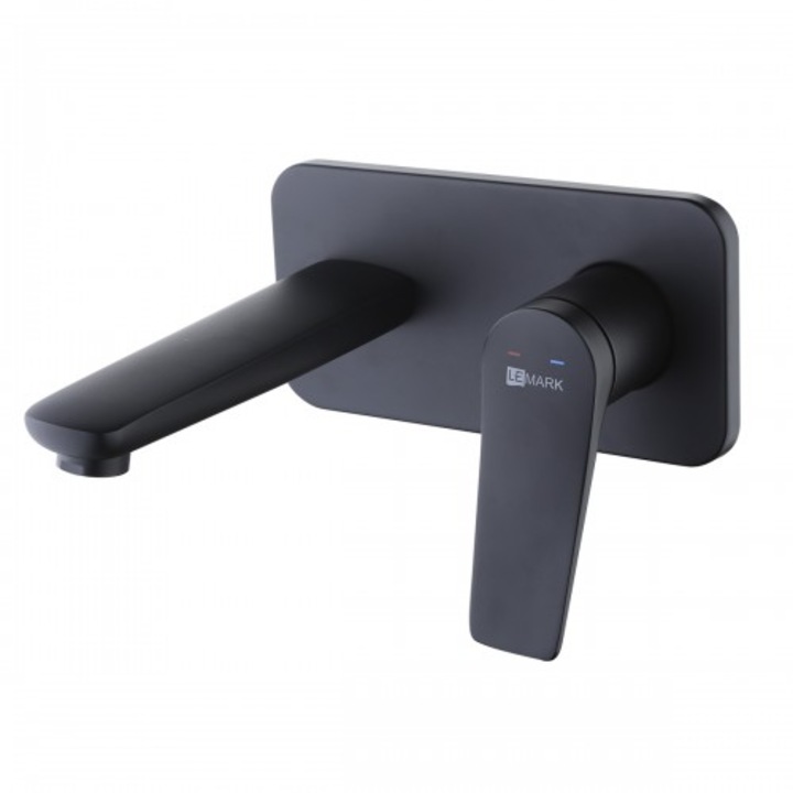 Kád csaptelep LEMARK LM3726BL "Bronx", Fekete