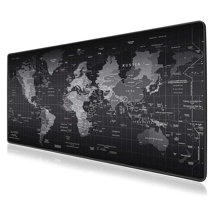 Подложка за мишка Mouse Earth Map XXL, 80x30x0.4 cm