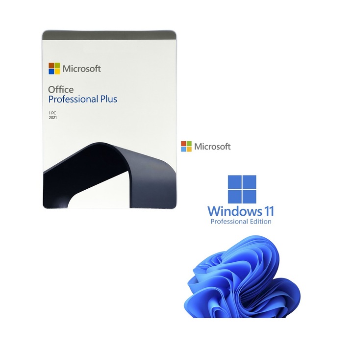 Microsoft Office 2021 Professional Plus Binding, прехвърляем лиценз + Microsoft Windows 11 Professional Retail лиценз