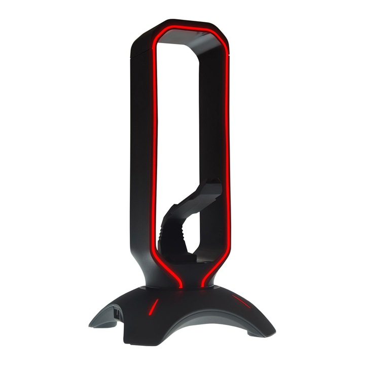 Gaming Органайзер Xmart, Стойка за слушалки, USB хъб, Бънджи за мишка