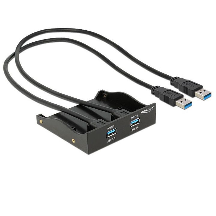 Delock USB 3.0 преден панел 2 usb порта