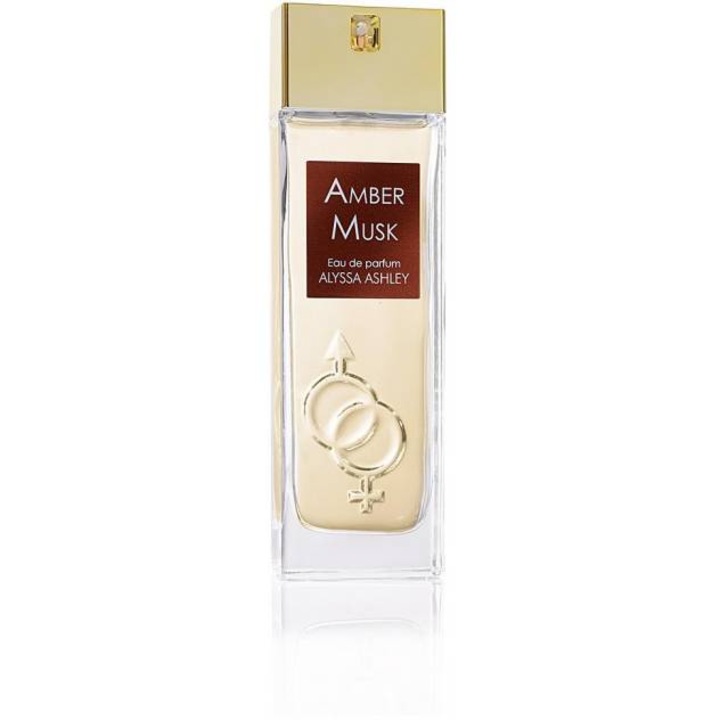 ALYSSA ASHLEY unisex parfüm párologtatóval, Amber Musk, 100 ml