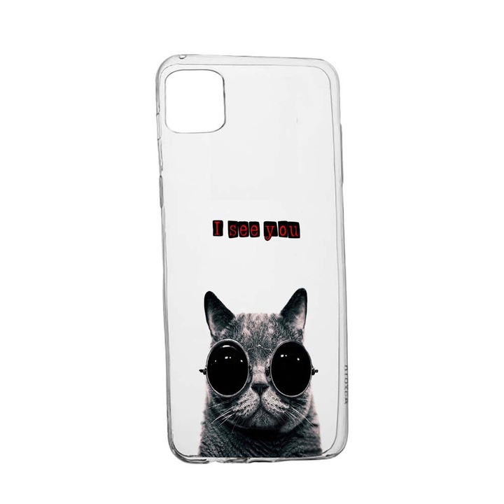 Силиконов калъф, съвместим с Oppo Find X3 Pro, I See You, устойчивост на износване, TR 9