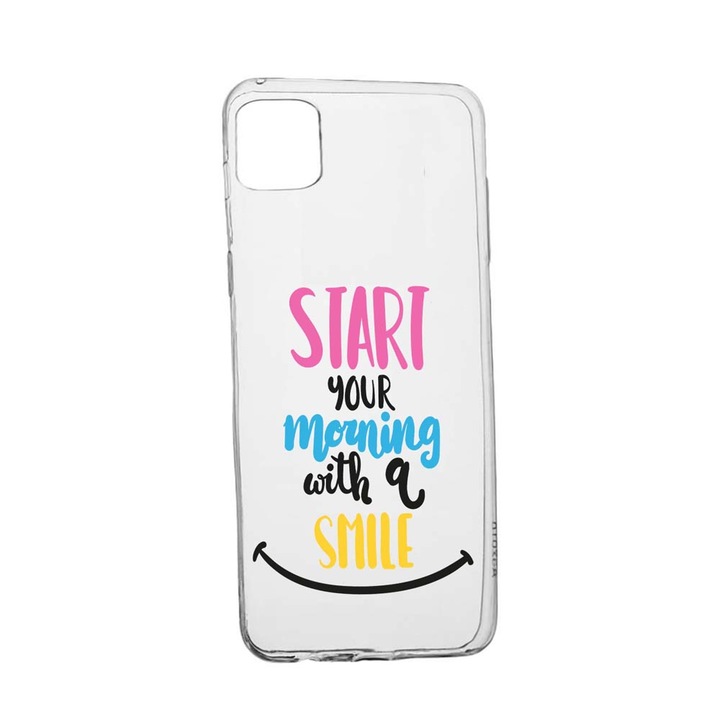 Силиконов калъф Unique за Oppo Reno 7 4G, Smile At Morning, Transparent TR 47
