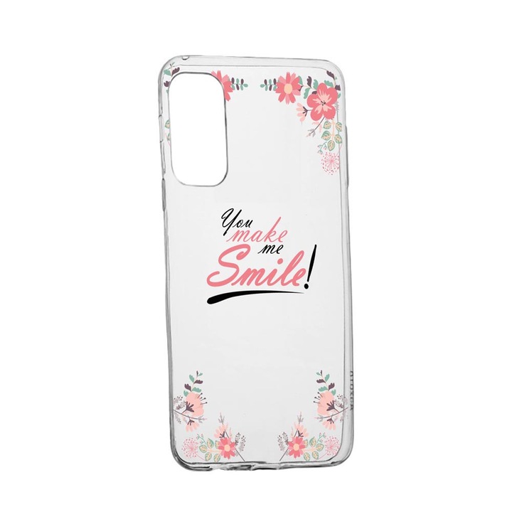 Szilikon védőtok, Vivo Y20i, You Make Me Smile, TR 4