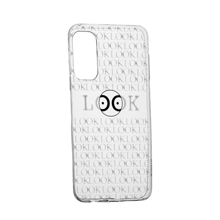 Husa Silicon Compatibila Cu Samsung Galaxy A33 5G, Look At Me, rezistenta la uzura, TR 39