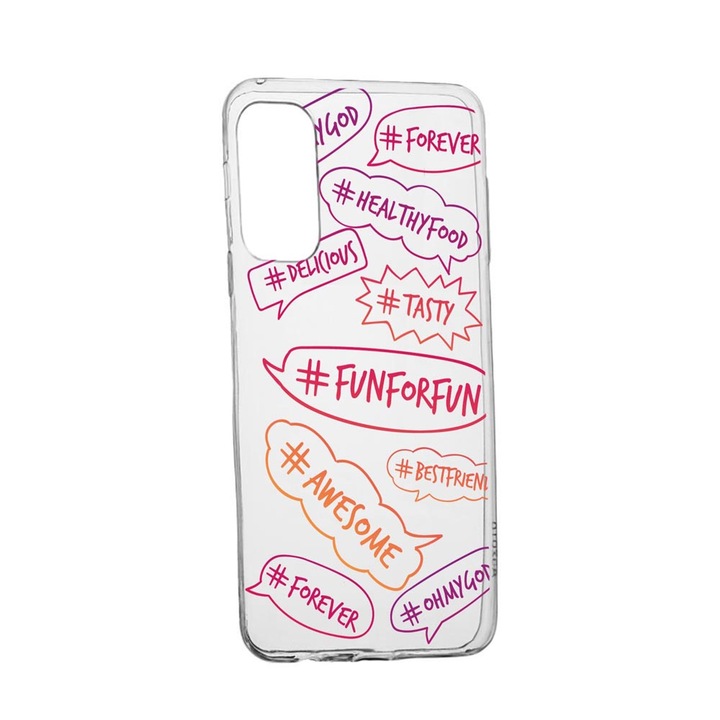 Husa Silicon Compatibila Cu Samsung Galaxy S22, Fun, rezistenta la uzura, TR 125