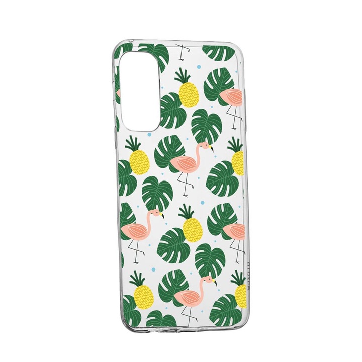 Силиконов калъф Unique за Vivo Y11S, Tropical, Transparent TR 93