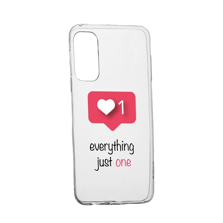 Husa Silicon Compatibila Cu Samsung Galaxy A33 5G, Love Notification, rezistenta la uzura, TR 184