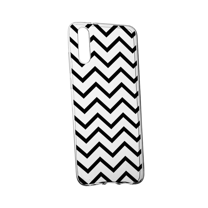 Силиконов капак, съвместим с OnePlus Nord CE 5G, Zebra Line, устойчивост на износване, TR 52