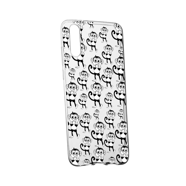 Силиконов калъф, съвместим с OnePlus Nord CE 5G, Monkeys, износоустойчивост, TR 142