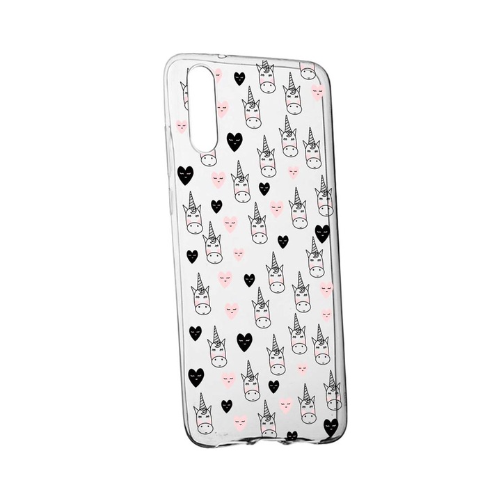 Силиконов калъф, съвместим с OnePlus Nord CE 5G, модел на еднорог, устойчивост на износване, TR 190