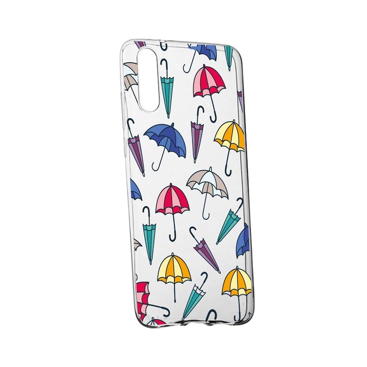 Силиконов калъф Unique за OnePlus Nord CE, Umbrella, Transparent TR 159