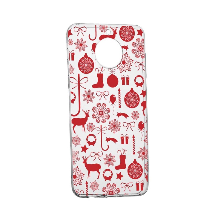 Силиконов капак, съвместим с Nokia C20, коледен модел, устойчивост на износване, TR 7