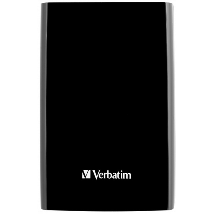 HDD extern Verbatim Store'n'Go 1TB, 2.5", USB 3.0, Negru