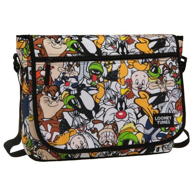 Geanta de umar cu compartiment laptop 38 cm Looney Tunes