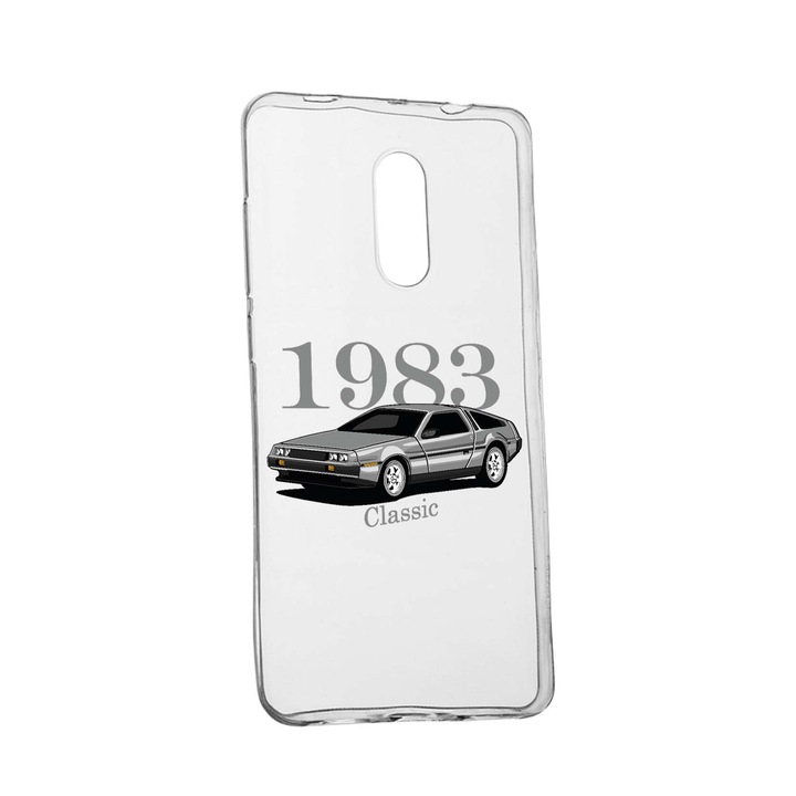 Силиконов калъф Unique за Nokia 5.1, Classic Car, Transparent TR 813