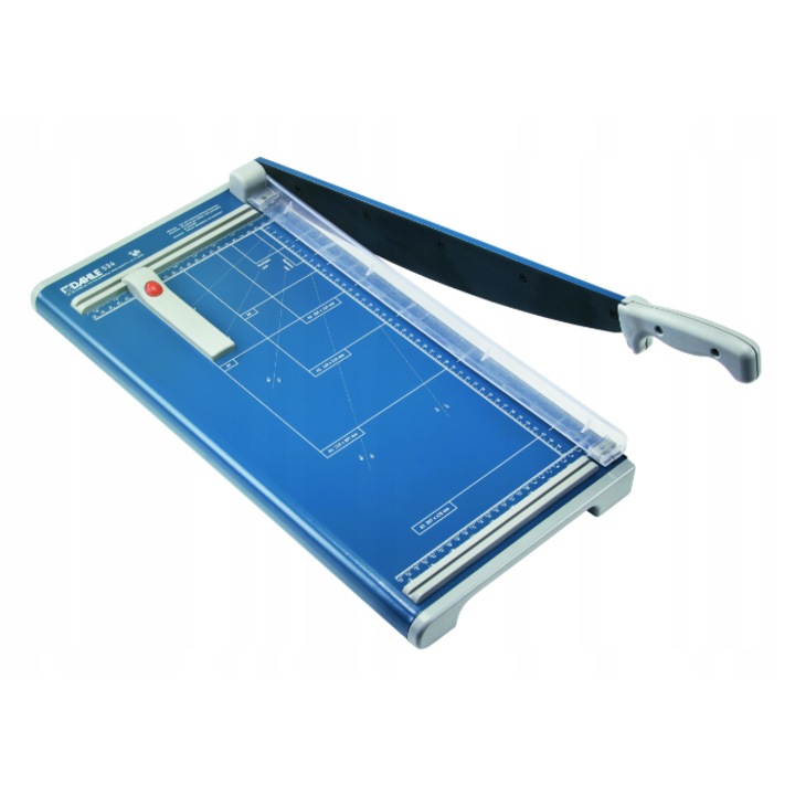 Ръчна гилотина за хартия Dahle 534, Формат A4, 460 mm, Сиво/Синьо