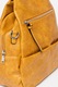 Francesca Rossi, Texturált műbőr hátizsák, Okkersárga