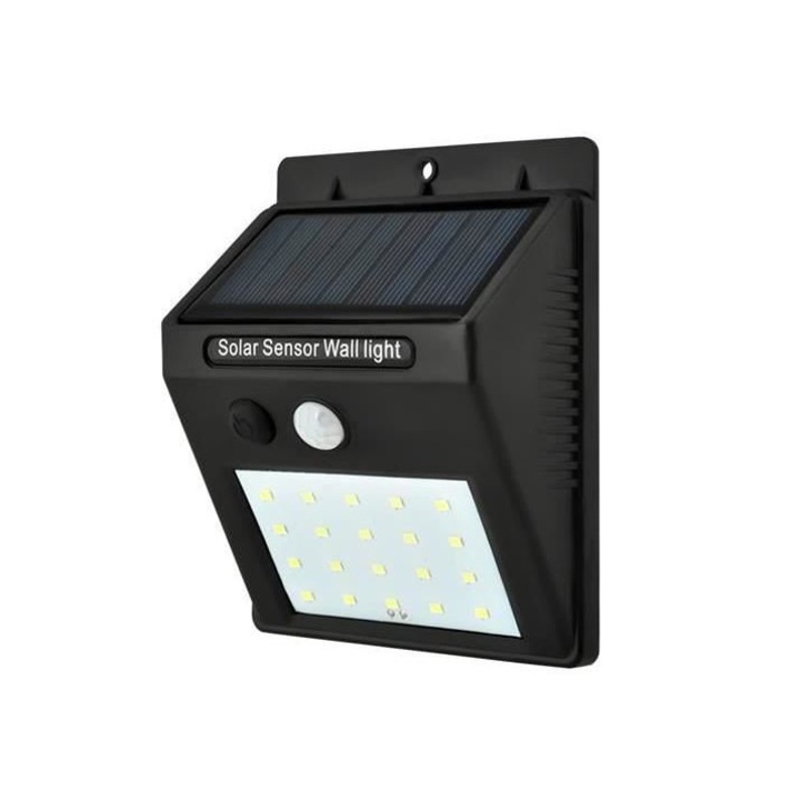 Lampa Led Solara cu 20 de leduri si Senzor de Miscare