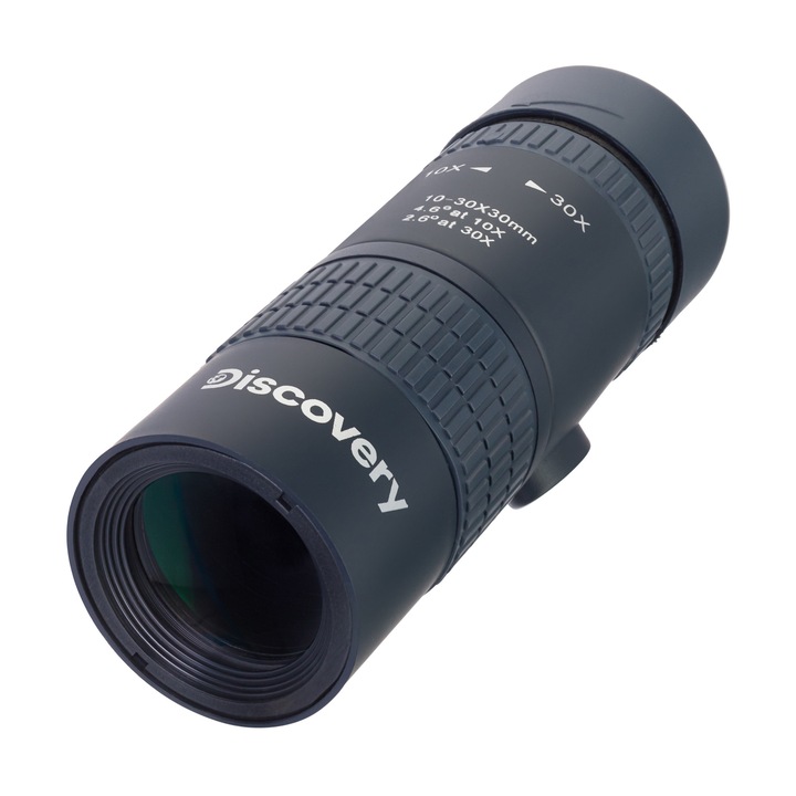 Единичен бинокъл Discovery, Gator, Zoom 10-30X, 30 mm, черен